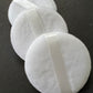 Round Powder Puff White Pack of 3