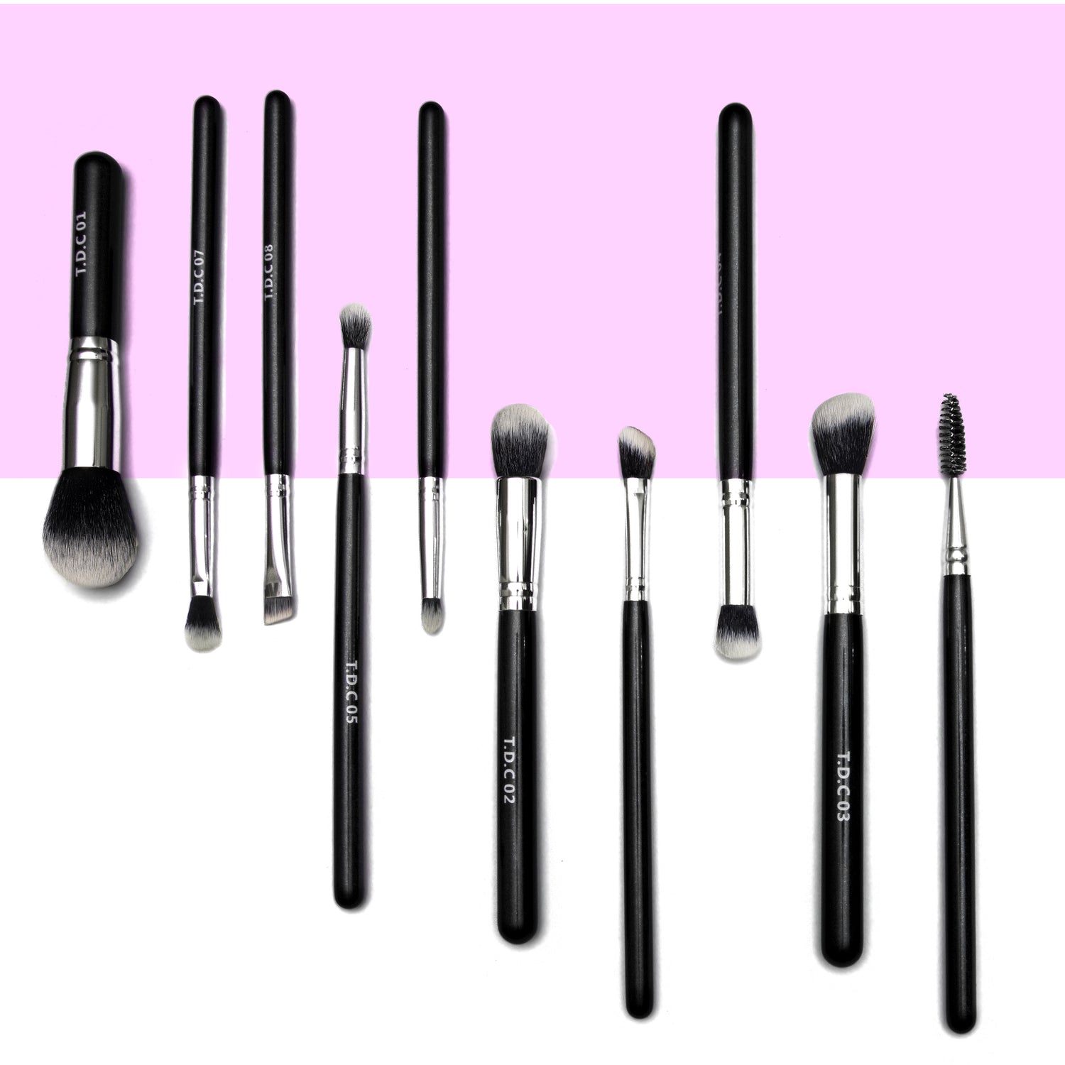 Essential 10 Brush Set + Brush Holder