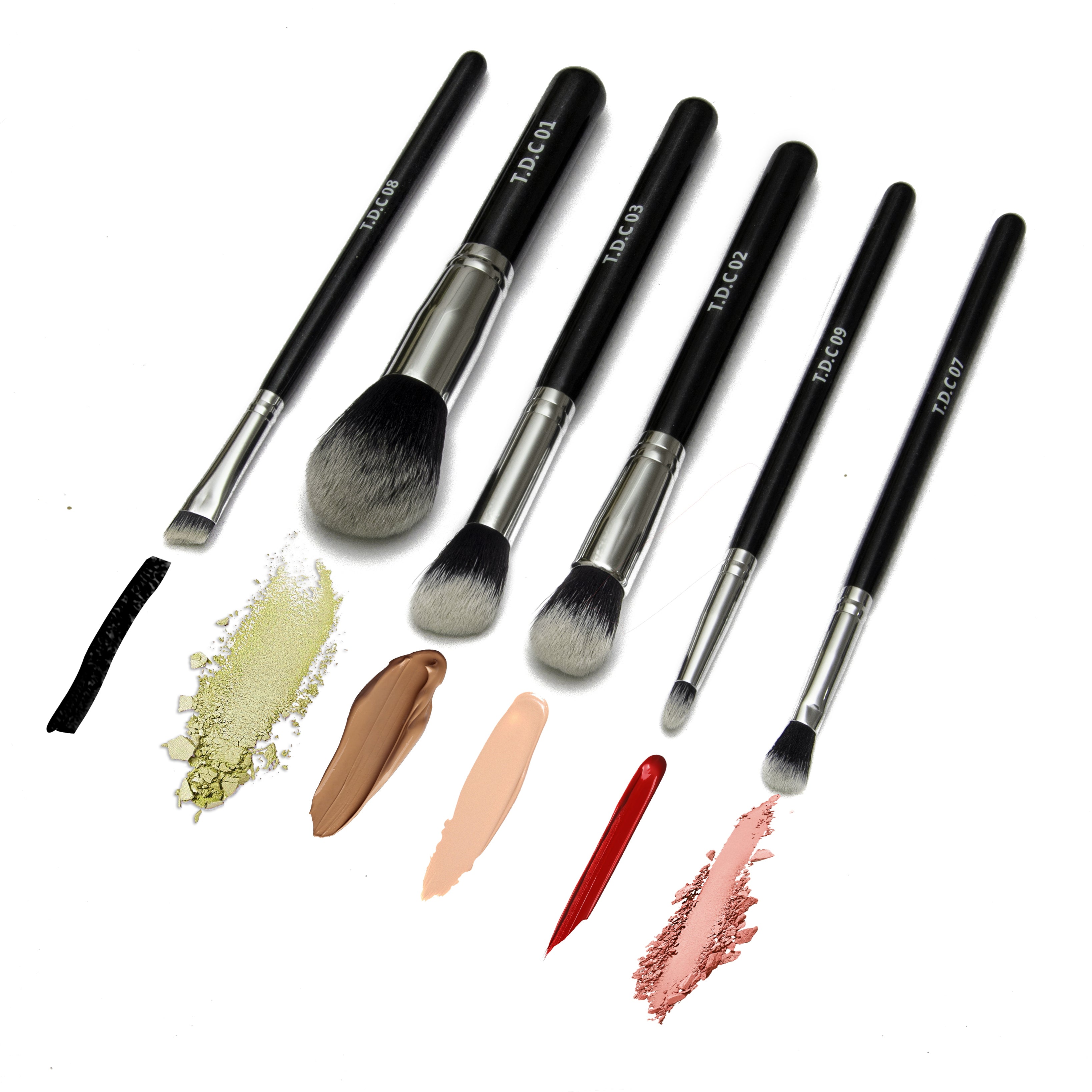 Essential 10 Brush Set + Brush Holder